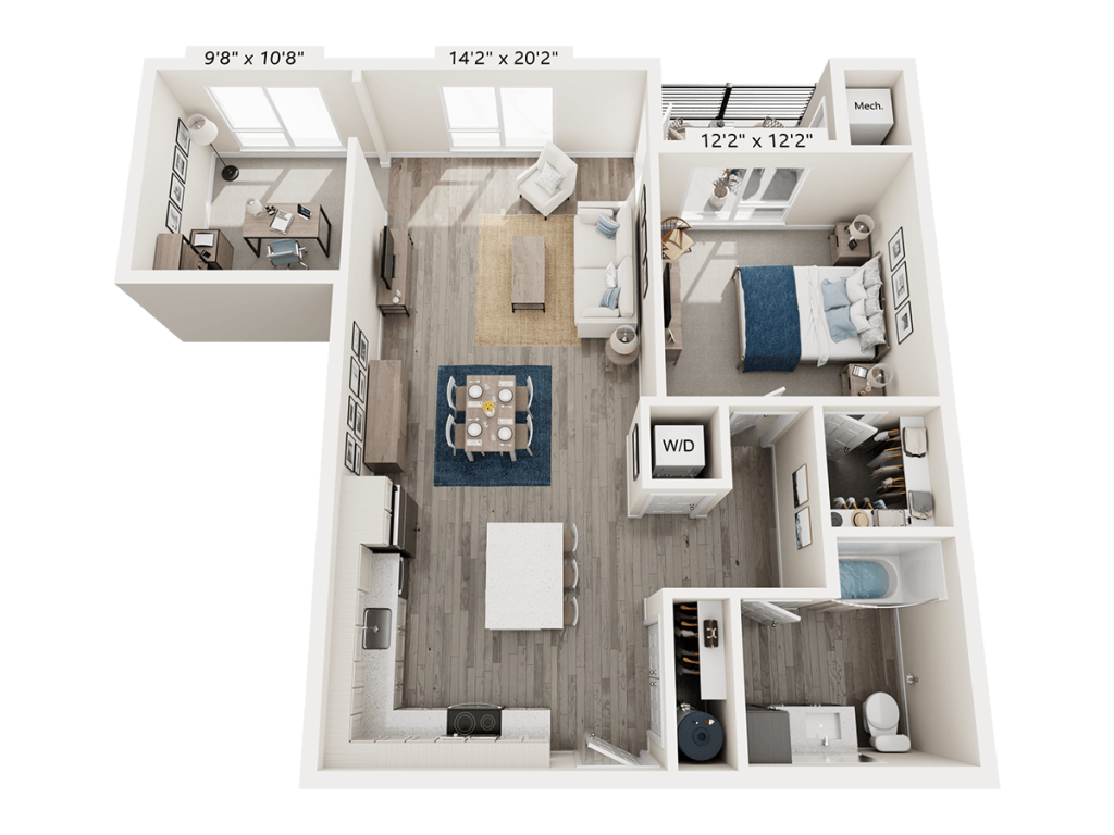 A3D floor plan