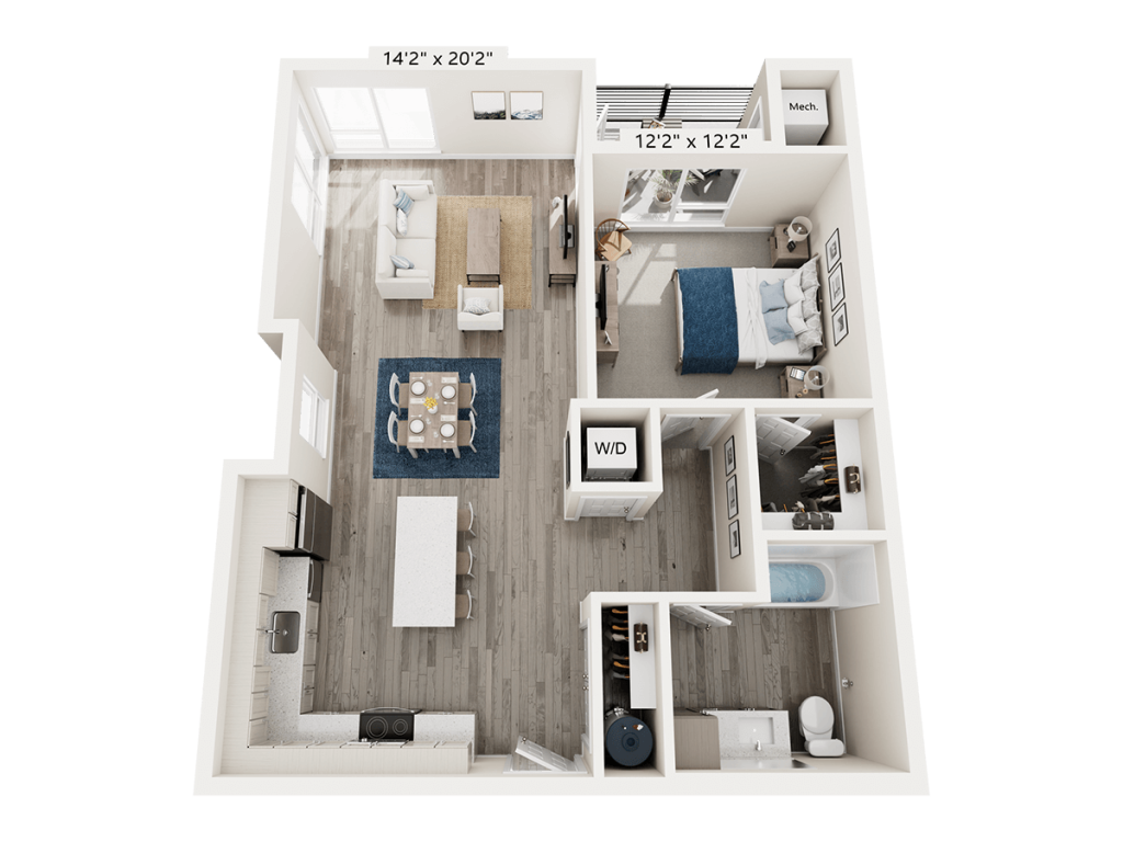 A4 floor plan