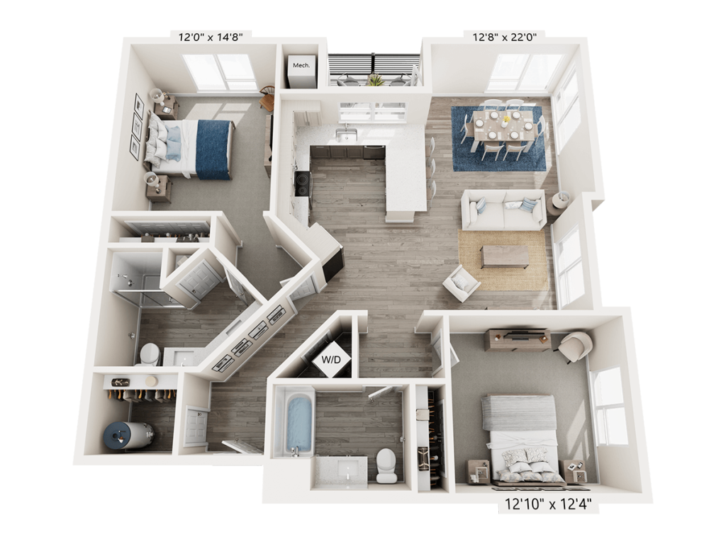 B2 floor plan